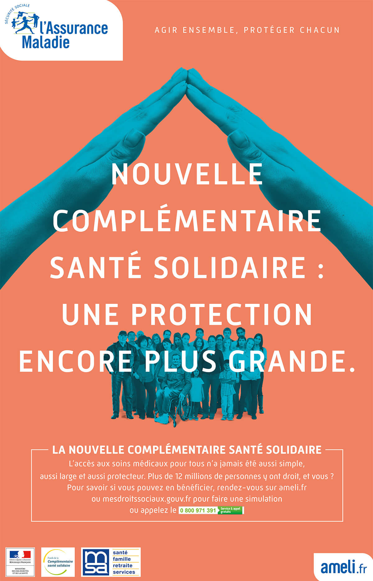 Affiche web Complémentaire santé solidaire