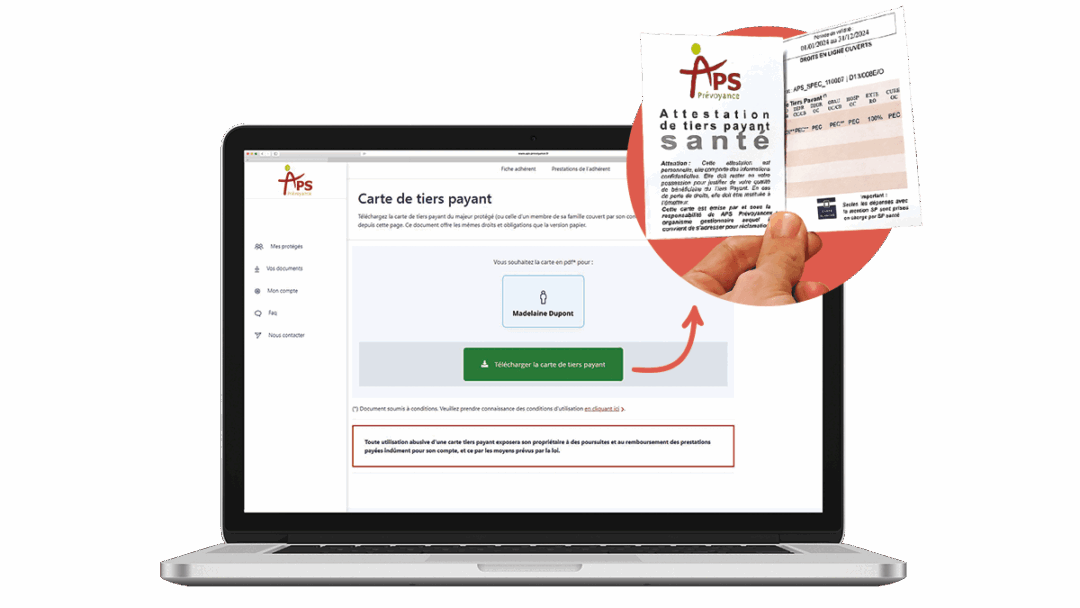 Espace tuteur APS Prévoyance